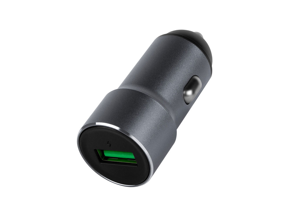 Автомобильное зарядное устройство Auto MC08 Quick, 18Вт с логотипом Rombica | Print Logo