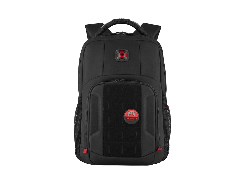Рюкзак WENGER PlayerMode 15.6, чёрный, 100% полиэстер, 30х23х46 см, 20 л