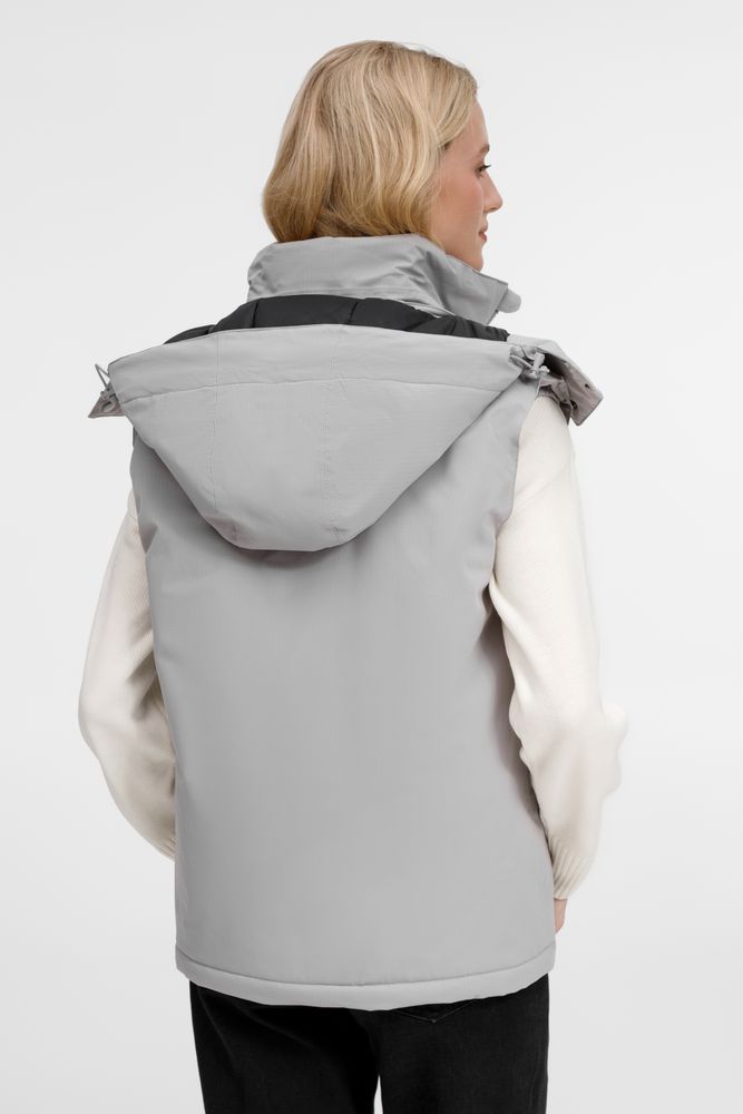 Жилет унисекс Sfera, светло-серый, размер XXL