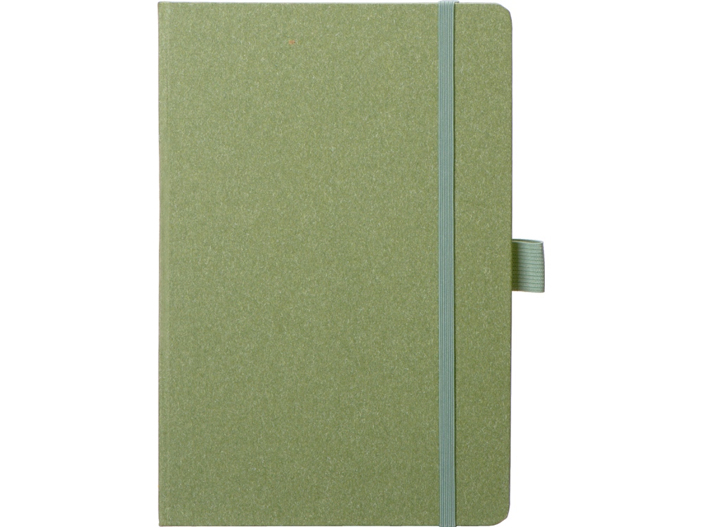 Блокнот А5 Snow Hard твердая обложка, 80 листов 70 гр/м2, зеленый
