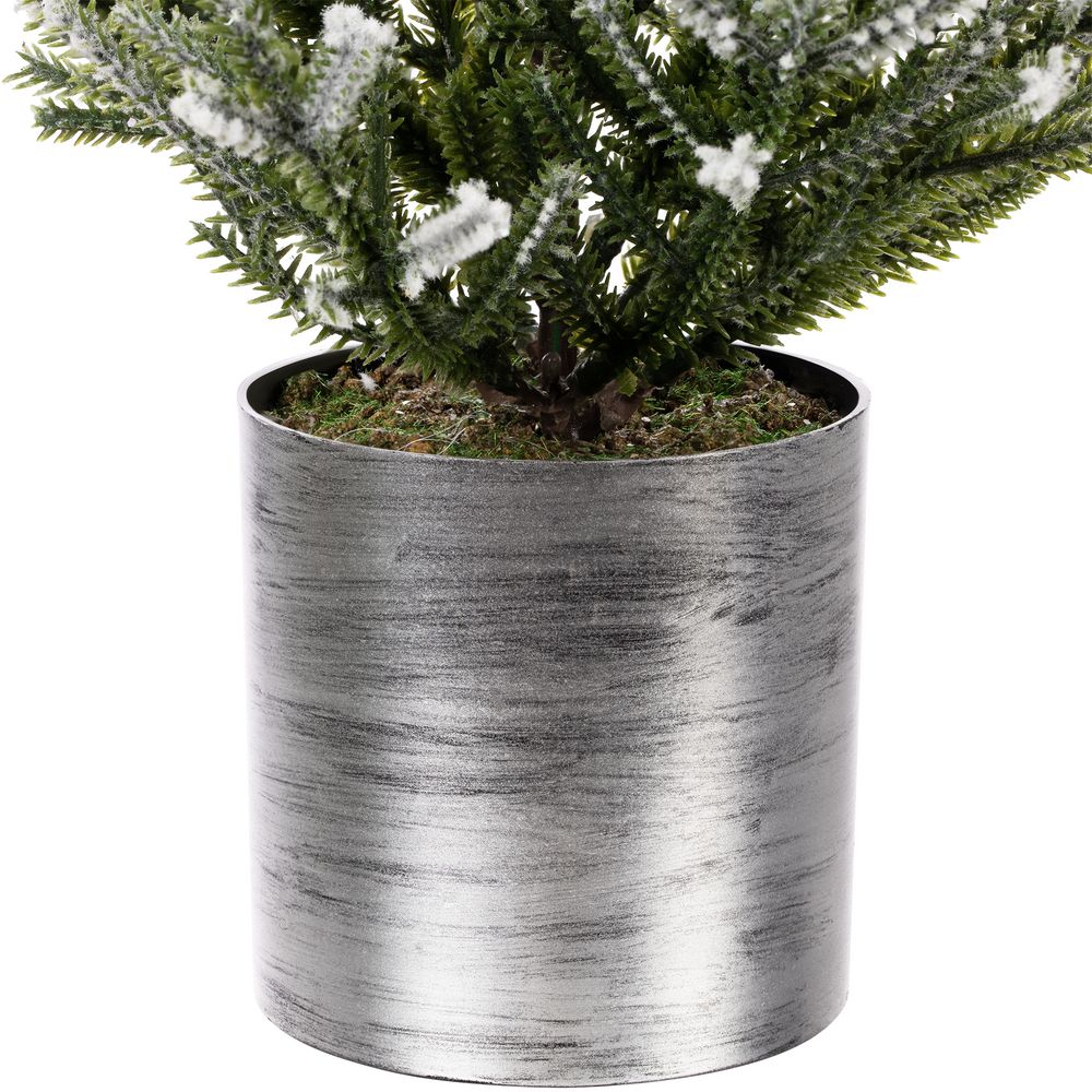 Настольная искусственная елка Poetree — пример нанесения логотипа () | Print Logo