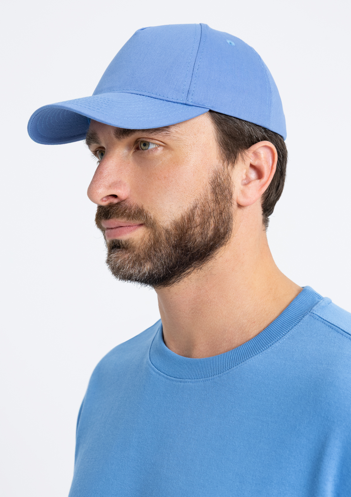 Бейсболка STAN 5 клиньев хлопок 150, 13, Голубой,  (761)  (56-58/ONE SIZE)