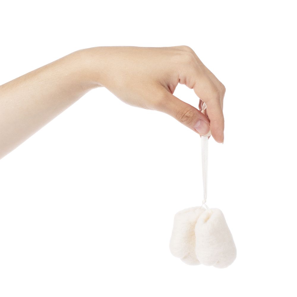 Подвеска Woolin — пример нанесения логотипа (сделано в России) | Print Logo