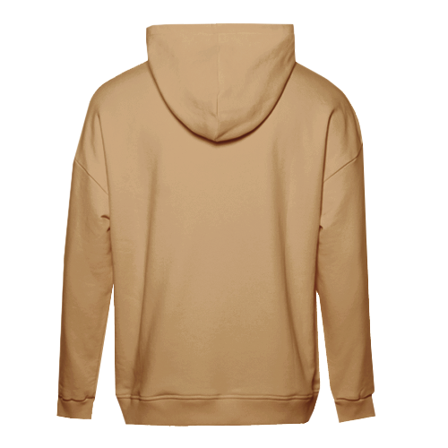 Худи унисекс STAN оверсайз футер без начёса 350, 66, Бежевый,  (54/1)  (44/XS)