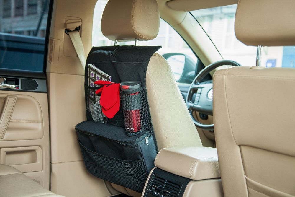 Органайзер с термоотделением на спинку сиденья Cool Rider фото на сайте Print Logo.