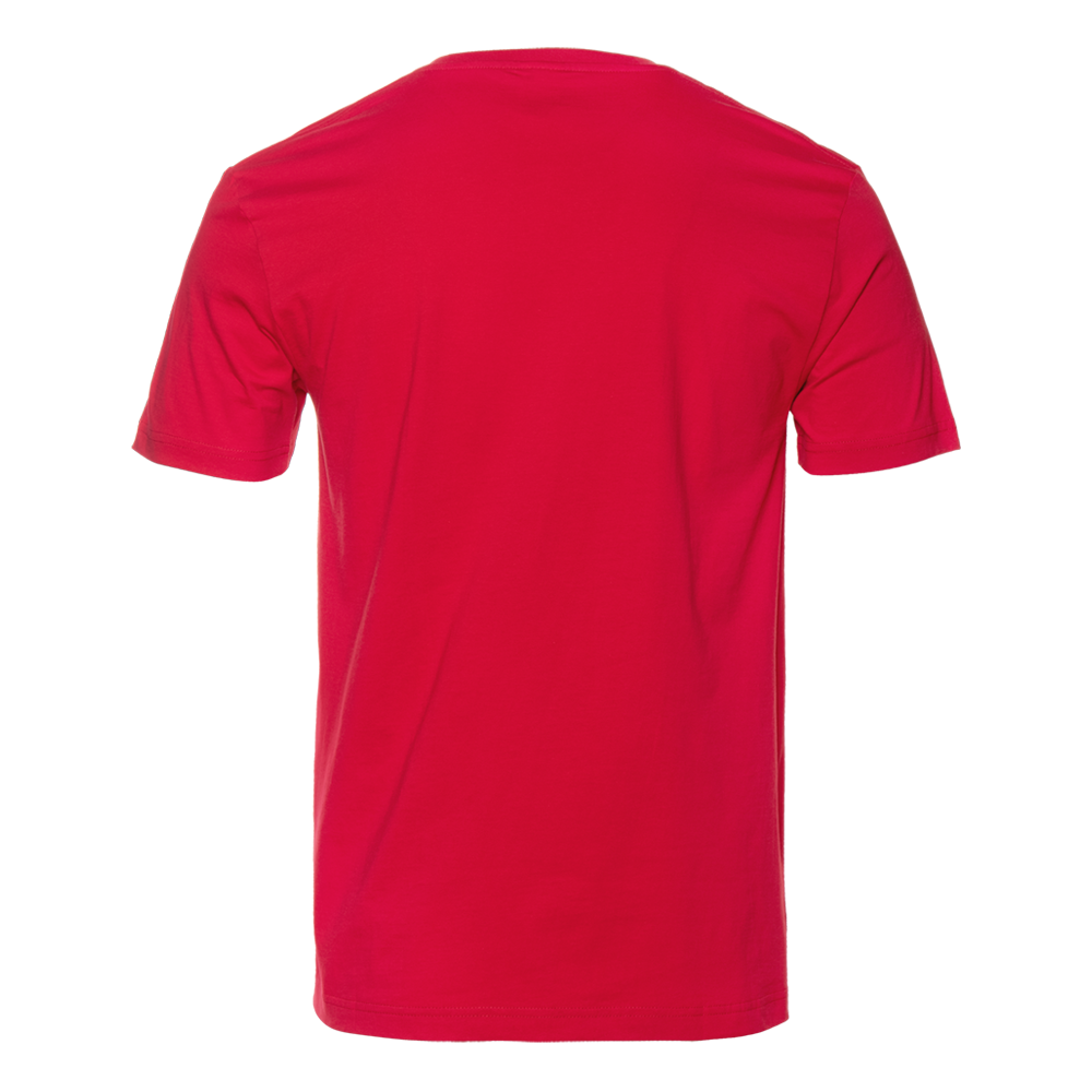 Футболка унисекс без бокового шва STAN хлопок 160, 02, Красный,  (14)  (56/XXXL)