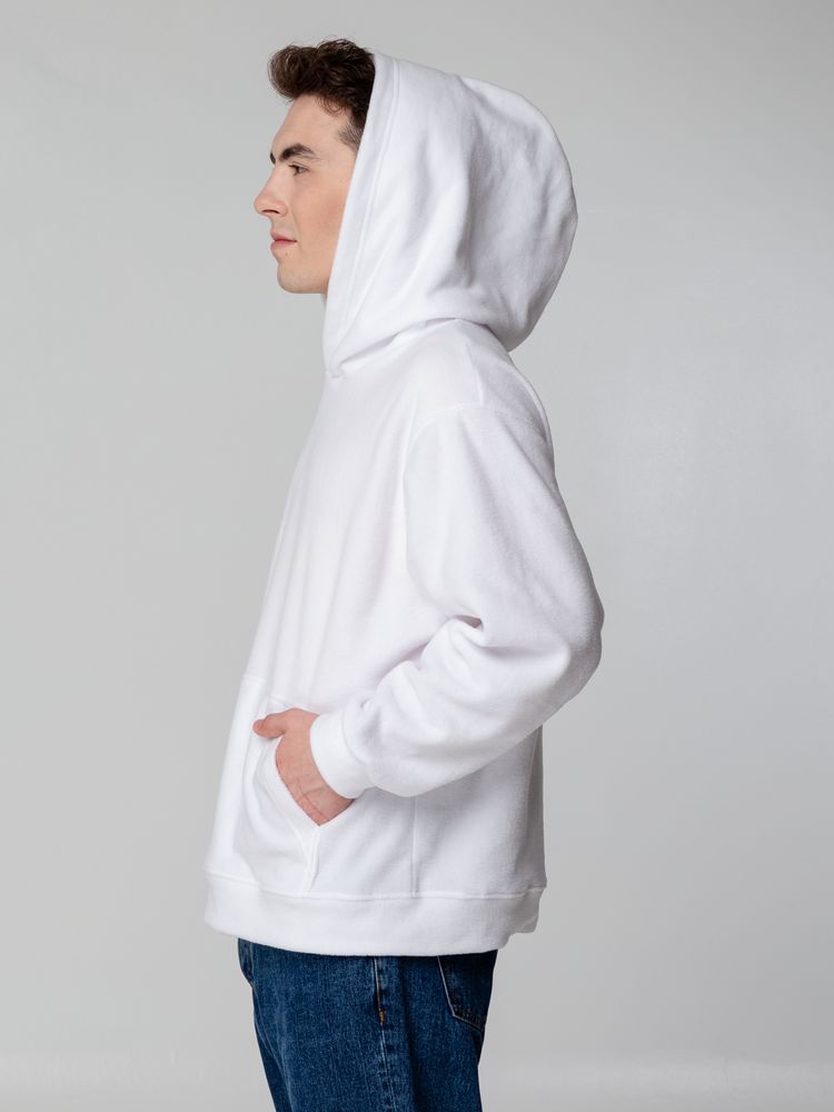 Худи флисовое унисекс Manakin, черное, размер XL/XXL