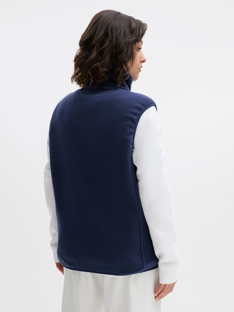 Жилет флисовый унисекс Ben Mac, темно-синий, размер 3XL