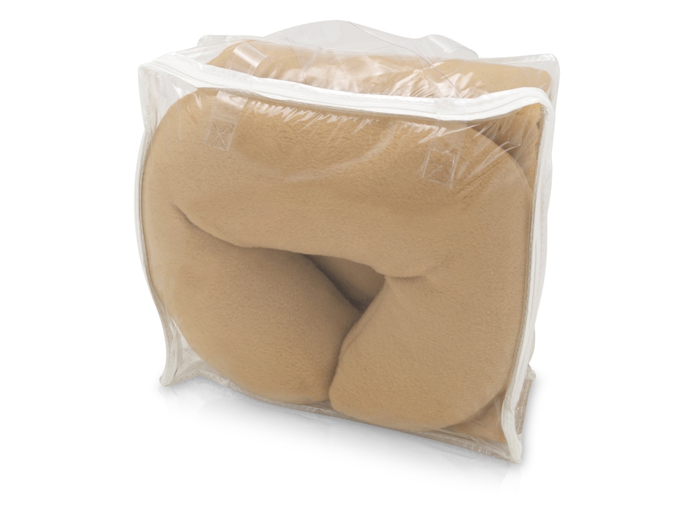 Набор для путешествий с комфортом: плед и подушка под голову, в чехле