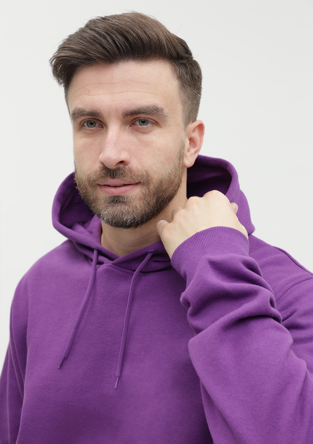 Худи унисекс STAN футер с начёсом 260, 20, Фиолетовый,  (94)  (56/XXXL)