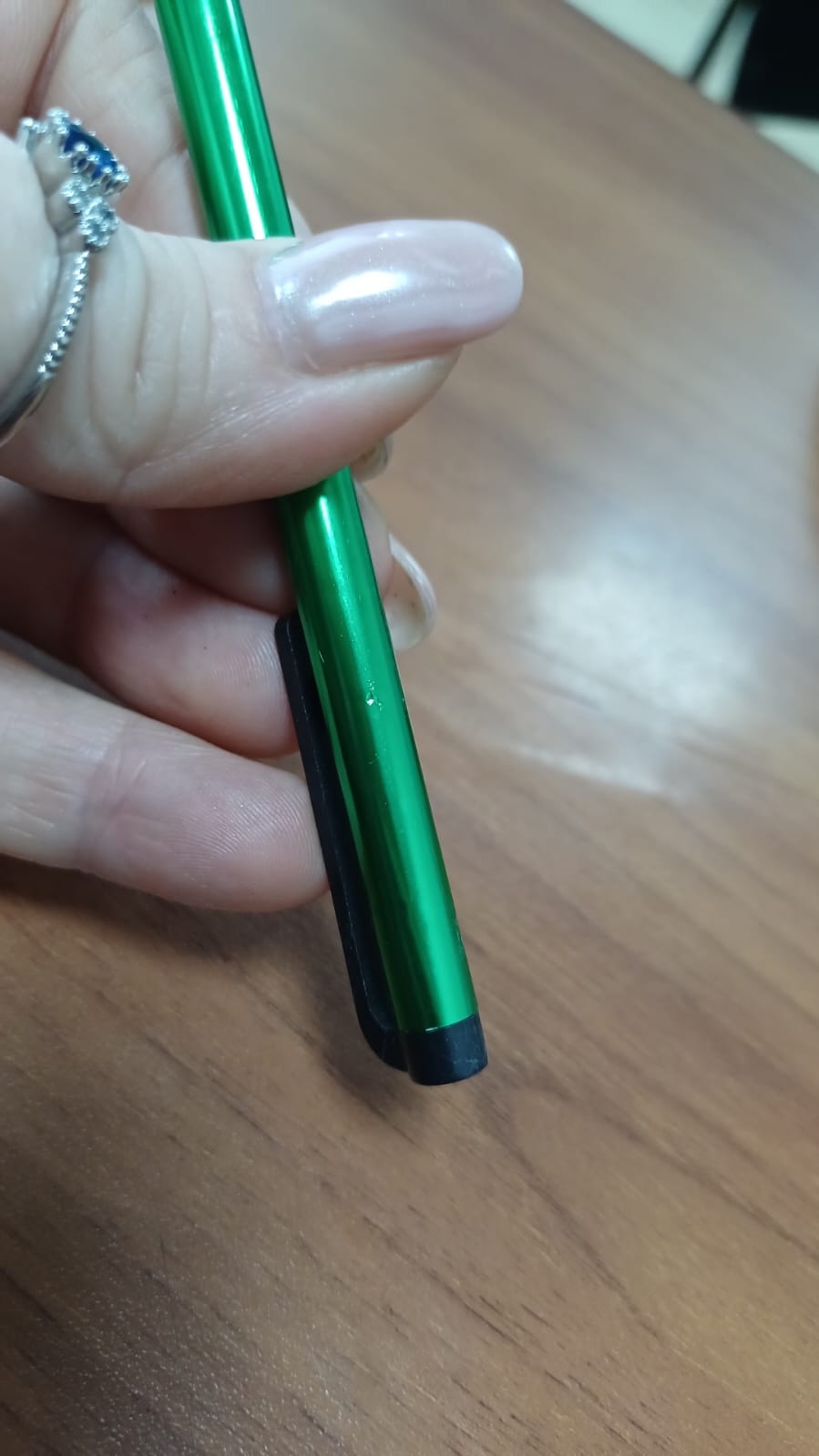 Стилус металлический Touch Smart Phone Tablet PC Universal, зеленый (Р)