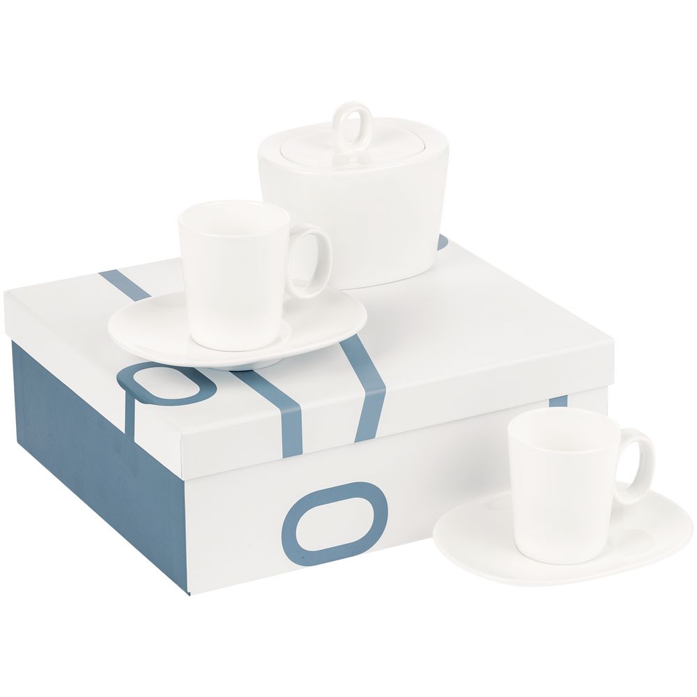 Кофейный набор Frammenti на 2 персоны с логотипом Altavolo | Print Logo