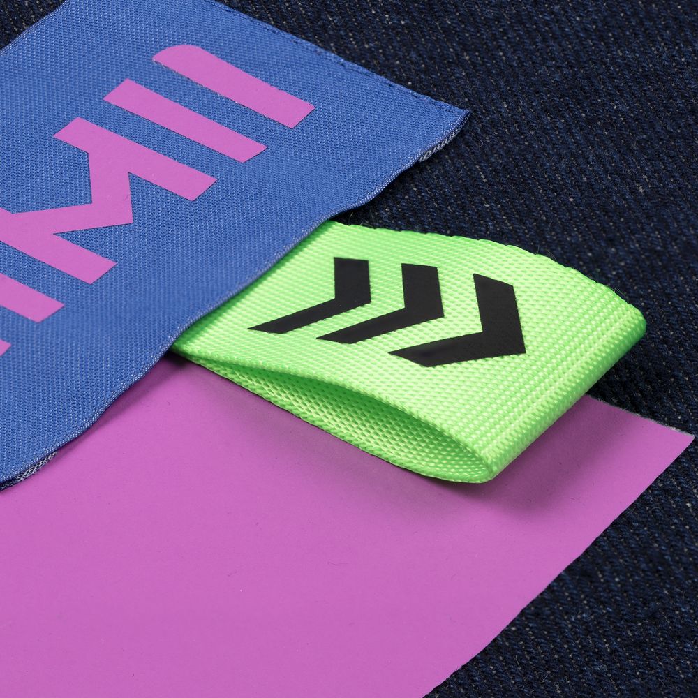 Стропа текстильная Fune 25 S, оранжевый неон