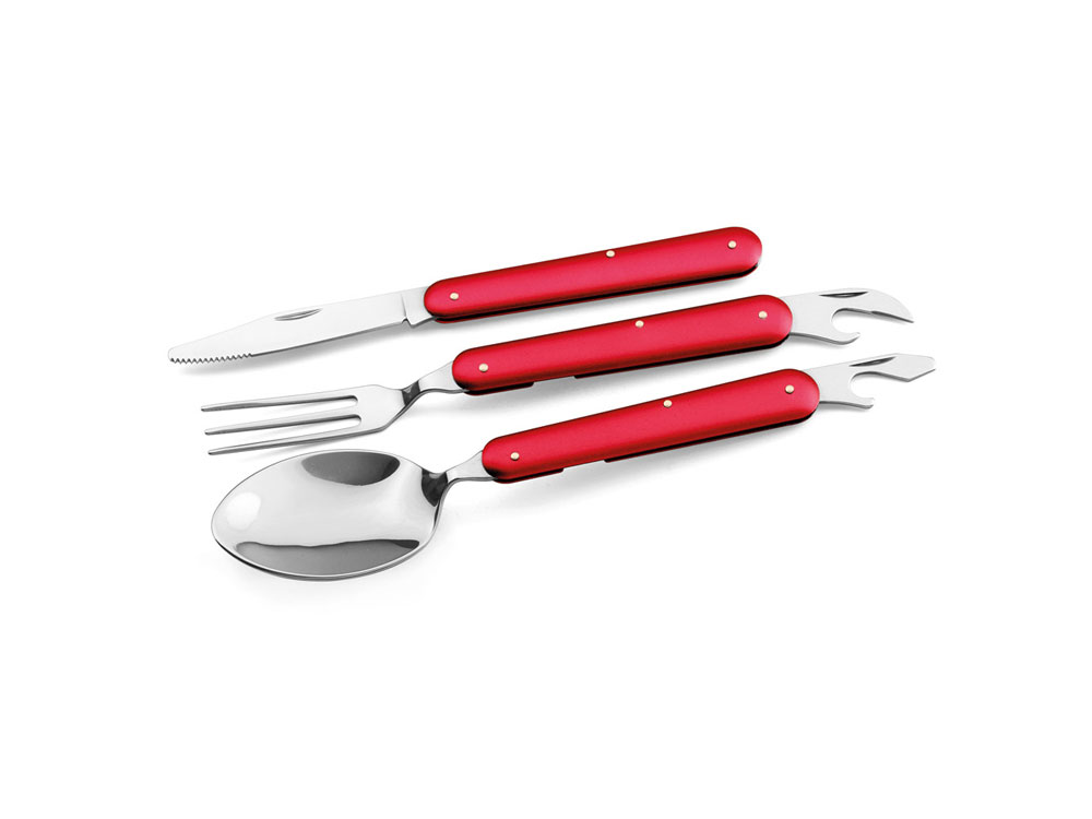 Набор столовых приборов из нержавеющей стали LERY с логотипом  | Print Logo