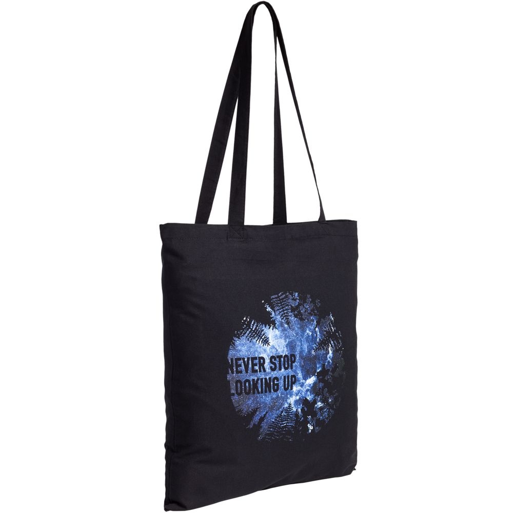 Холщовая сумка Look Up — пример нанесения логотипа (Принтэссенция) | Print Logo