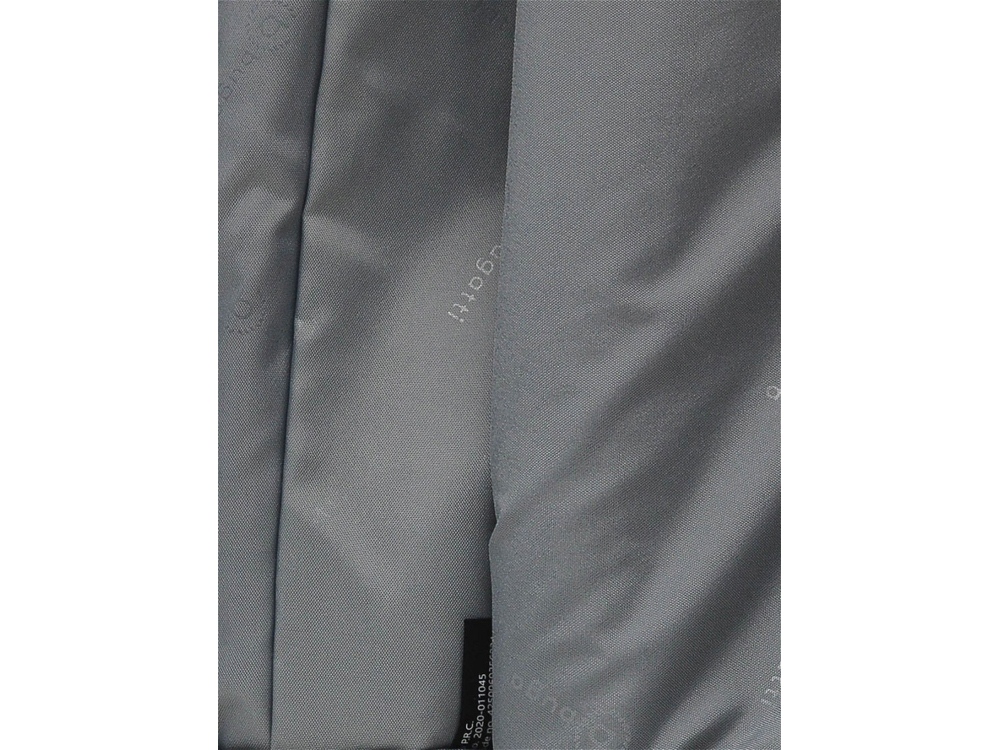 Сумка кросс-боди BUGATTI Universum, графитовая, полиэстер меланж/тарпаулин, 23х4х27 см, 2,5 л