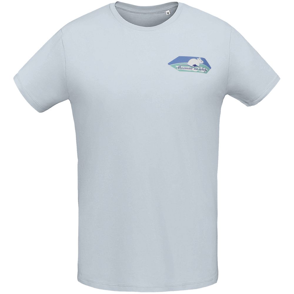 Футболка мужская «Мышка на севере» — пример нанесения логотипа (CoolColor) | Print Logo