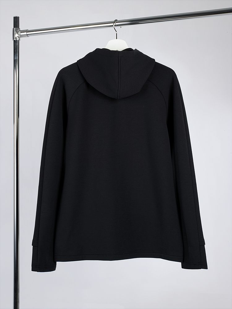 Куртка с капюшоном унисекс Begi, черная, размер XXL