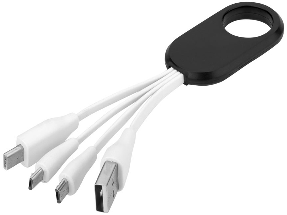 Кабель для зарядки 4-в-1 The Troup Type-C фото на сайте Print Logo.