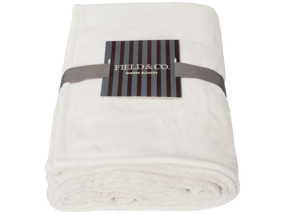 Негабаритный ультра-плюшевый плед Mollis, кремовый