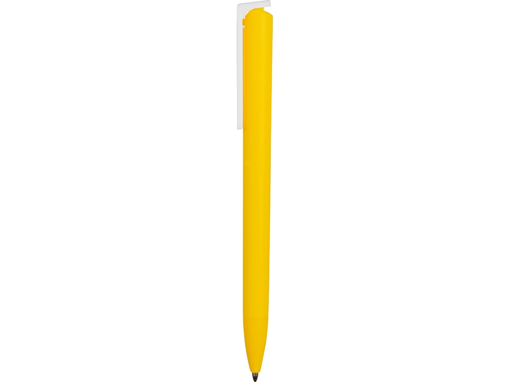 Ручка пластиковая шариковая Fillip, желтый/белый