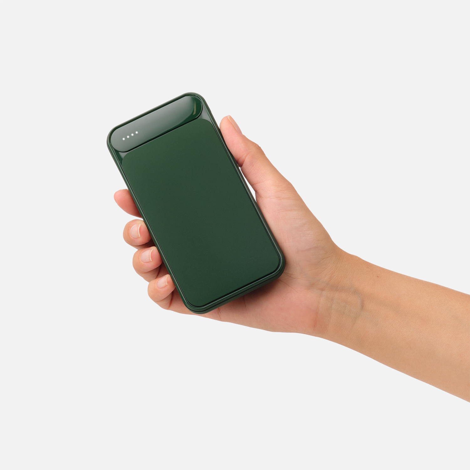 Внешний аккумулятор с подсветкой Старлайт Плюс PB (Starlight Plus PB) 10000 mAh, зеленый