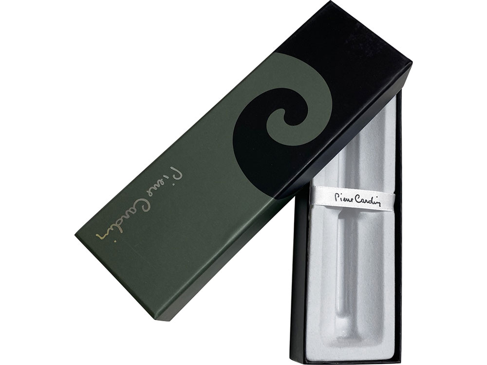 Ручка перьевая Pierre Cardin I-SHARE. Цвет - синий прозрачный.Упаковка Е-2.