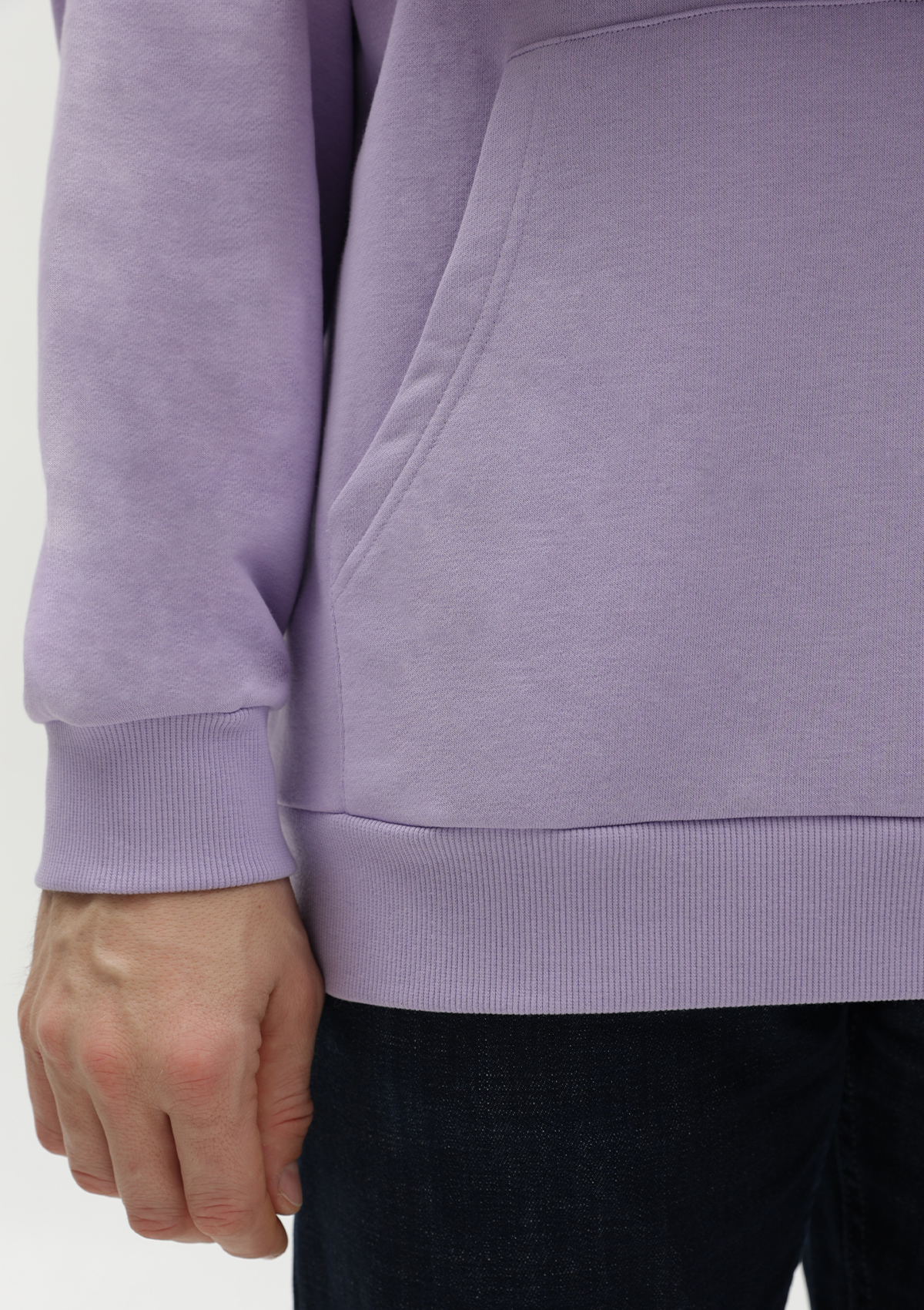 Худи унисекс STAN оверсайз футер без начёса 350, 66, Цифровая лаванда,  (45)  (48/M)