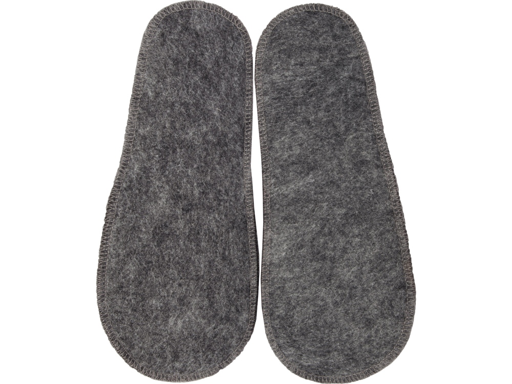Тапочки для бани и сауны Healing, графит