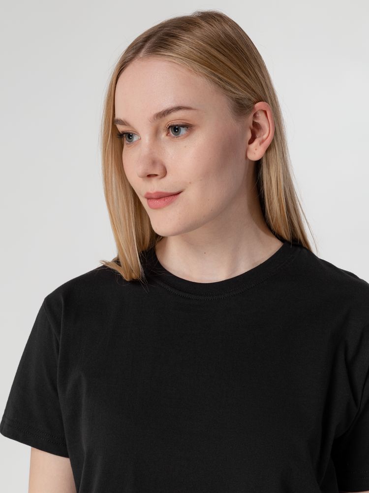 Футболка унисекс T-Bolka 160, черная, размер 4XL