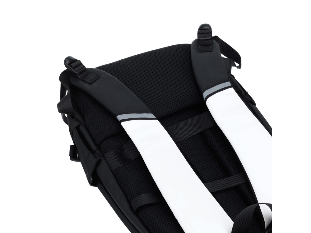 Рюкзак спортивный TORBER ЭКСТРИМ 18, белый/чёрный, 31 х 12 х 46 см, 17л