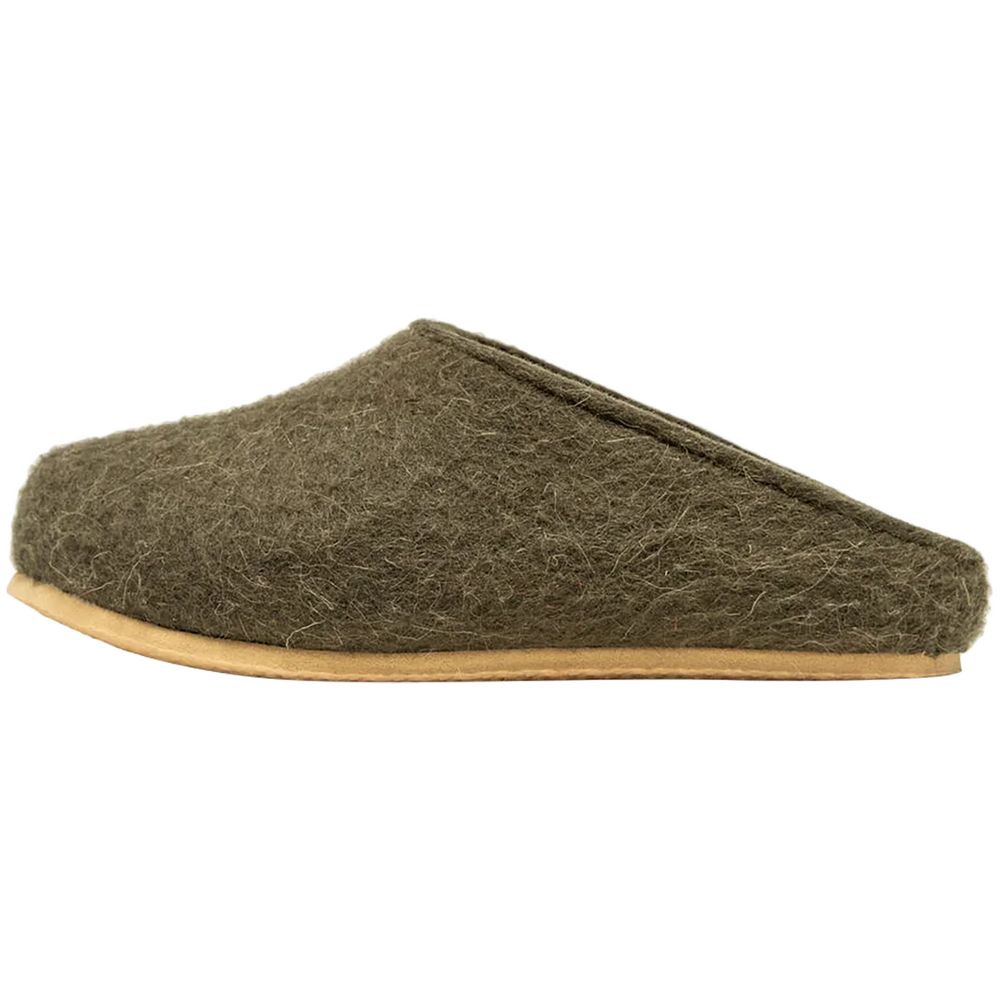 Домашние валенки Step, зеленые (олива), размер 44