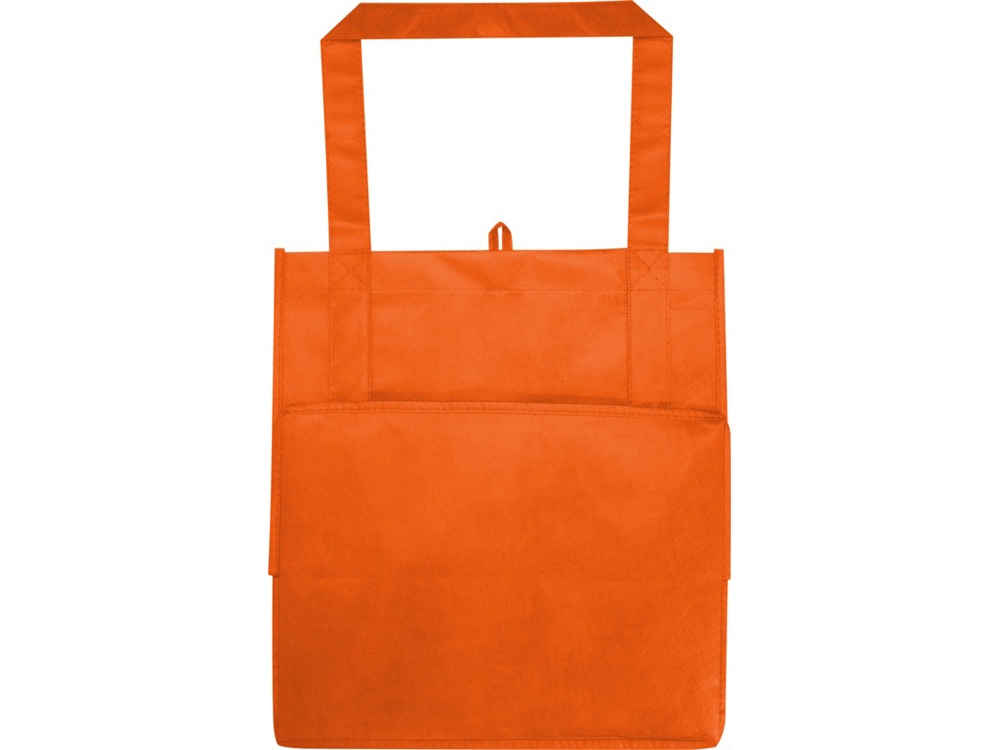 Liberty эко-сумка с прочным днищем объемом 6 л из нетканого материала, переработанного по стандарту GRS, оранжевый