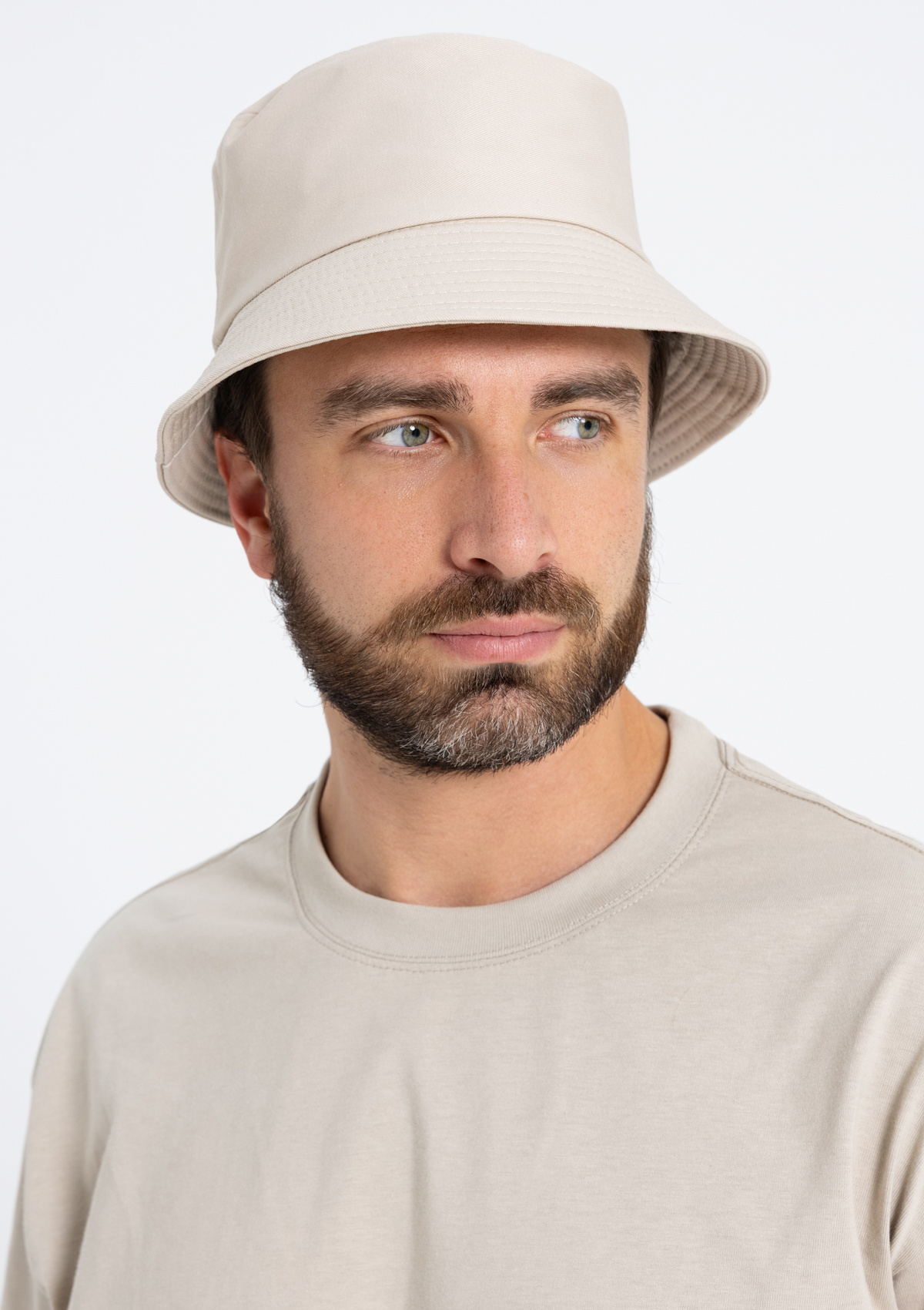 Футболка унисекс оверсайз STAN хлопок 240, 56, Песочный бежевый,  (541)  (48/M)