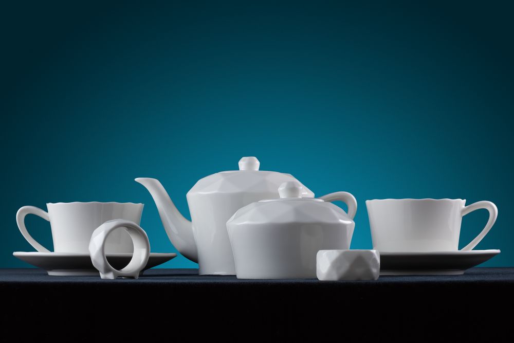 Чайник Diamante Bianco фото на сайте Print Logo.