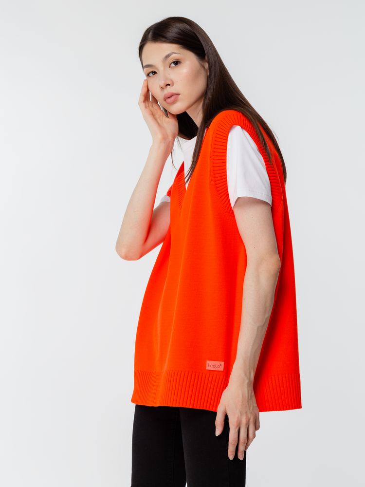 Жилет оверсайз унисекс Tad в сумке фото на сайте  Print Logo.