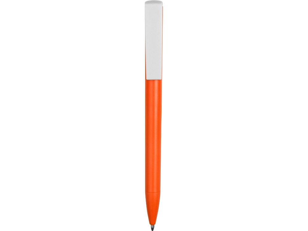 Ручка пластиковая шариковая Fillip, оранжевый/белый
