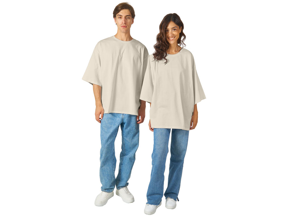 Футболка Berlin к/р оверсайз, 100% хлопок, 180гр, бежевый