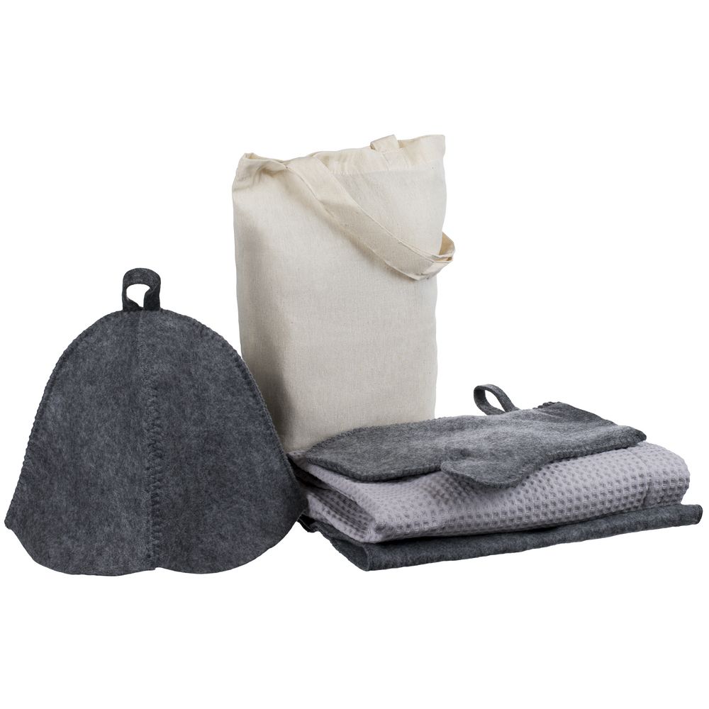 Банный набор Heat Therapy ver.2, мужской с логотипом  | Print Logo