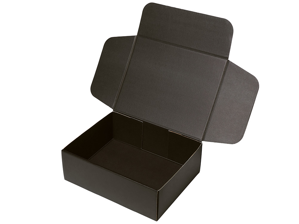 Коробка подарочная Raven, XL , черная, вн. размер 300х235х105 мм.