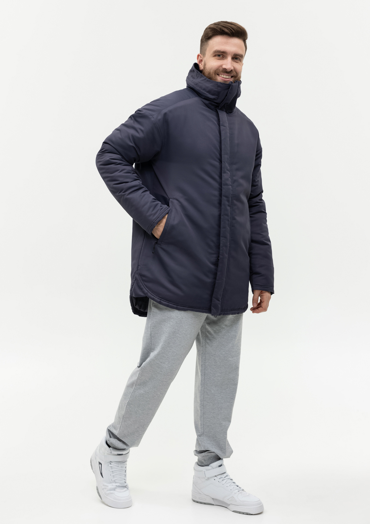 Куртка утепленная мужская STAN, 180,73, Графит,  (101)  (50/L)