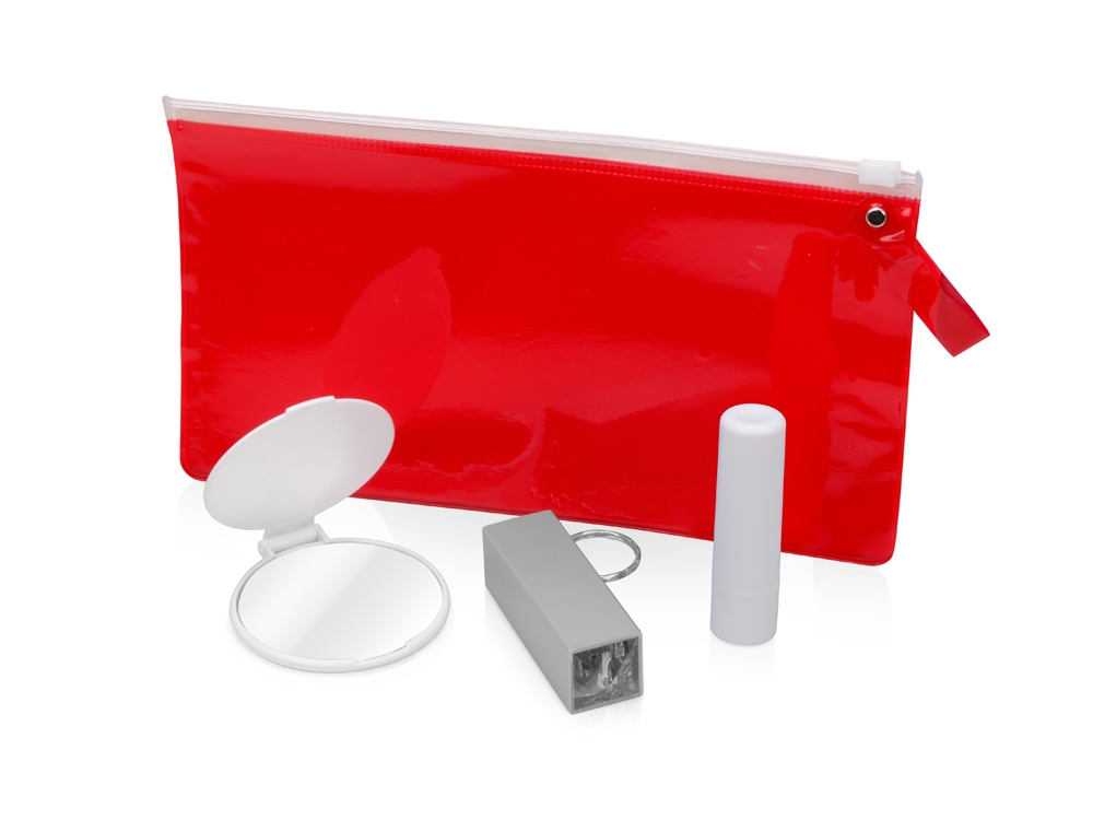 Подарочный набор Venus с помадой, маникюрным набором, зеркалом с логотипом  | Print Logo