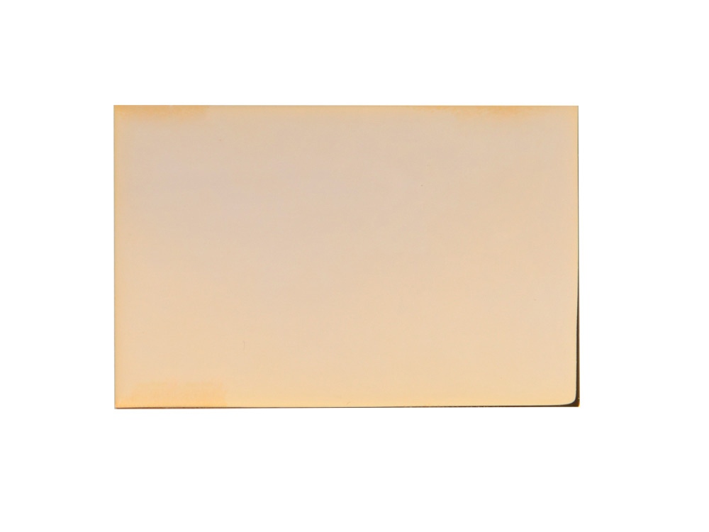 Часы Disk, коричневый/золотистый