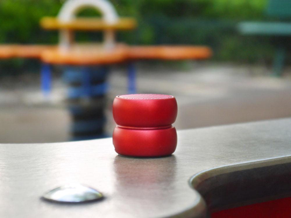 Портативные парные колонки TWS YoYo Stereo, красный