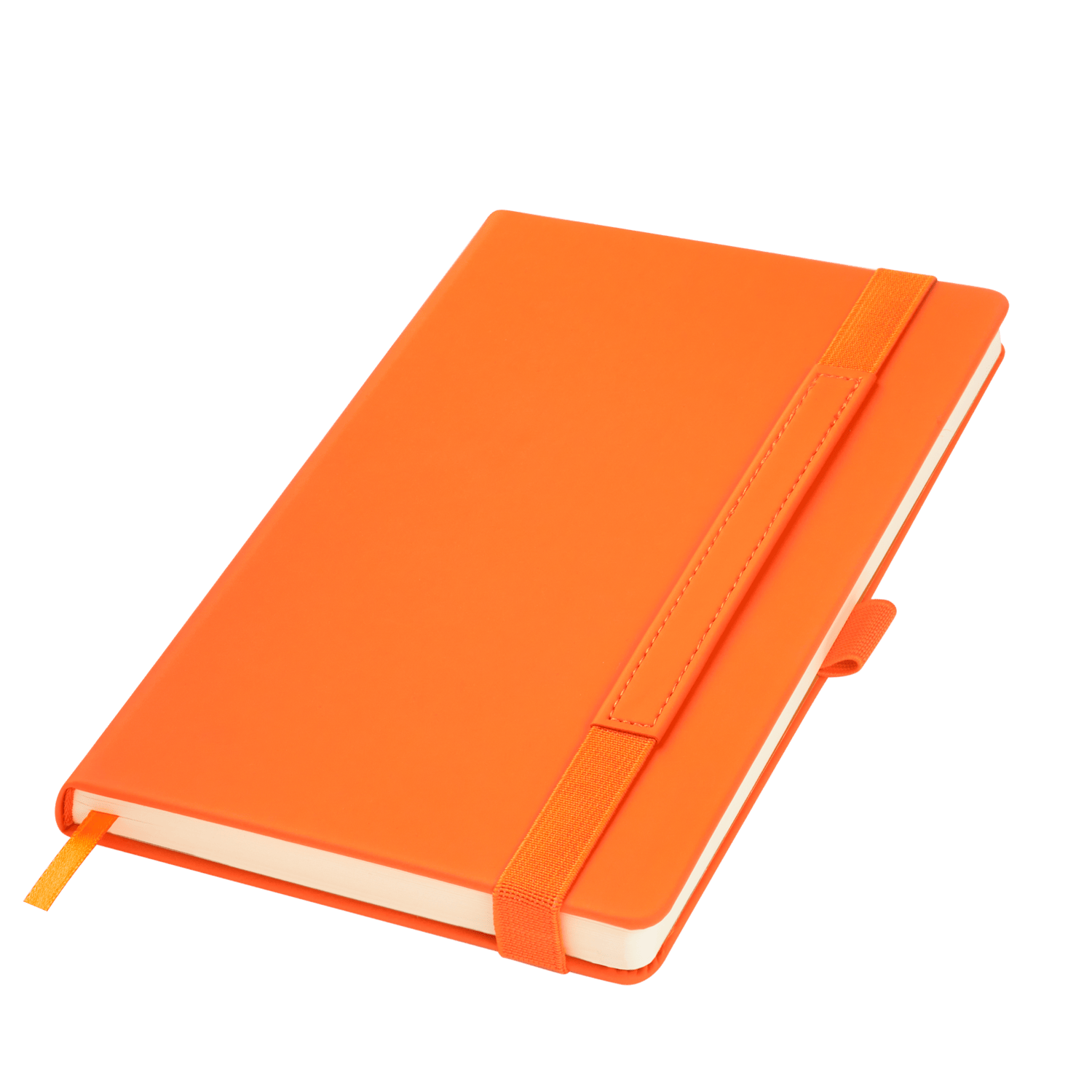 Ежедневник Альфа (Alpha) недатированный, оранжевый/оранжевый