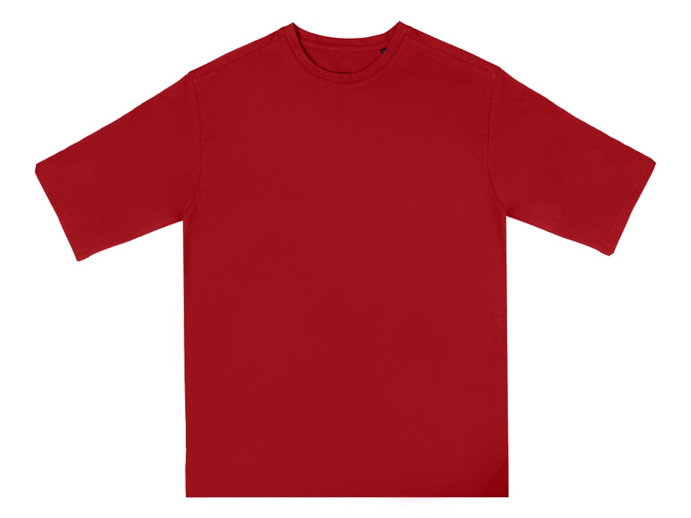 Футболка Berlin к/р оверсайз, 100% хлопок, 180гр, красный