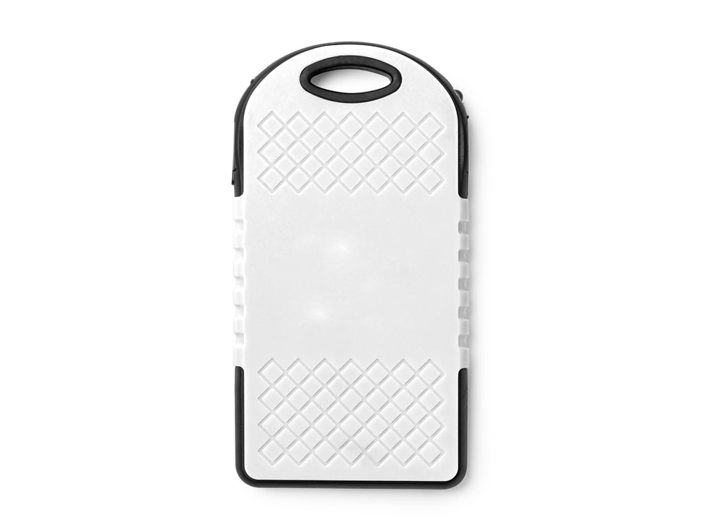 Портативный внешний аккумулятор DROIDE на солнечной батарее, белый