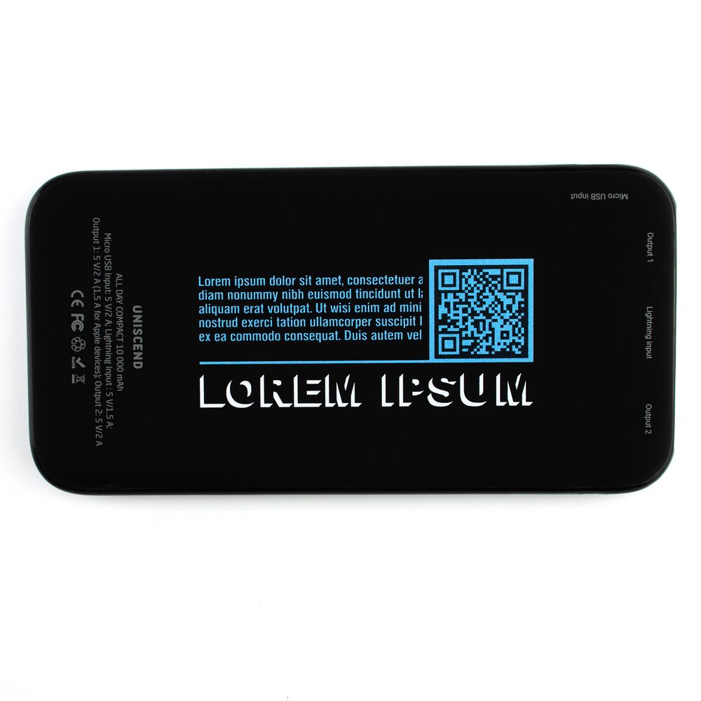 Внешний аккумулятор Uniscend All Day Compact 10000 мАч