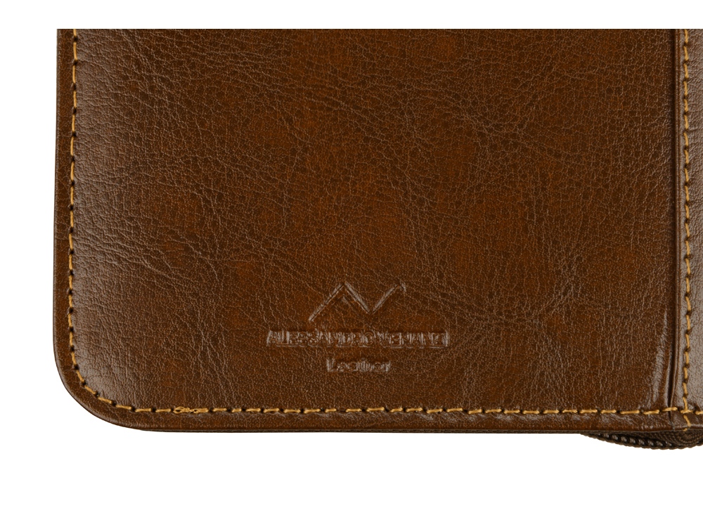 Трэвел-портмоне Alessandro Venanzi, коричневый
