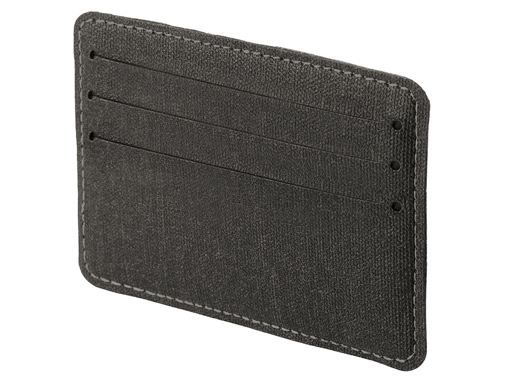 Подарочный набор Consul: обложка для паспорта и картхолдер, серый